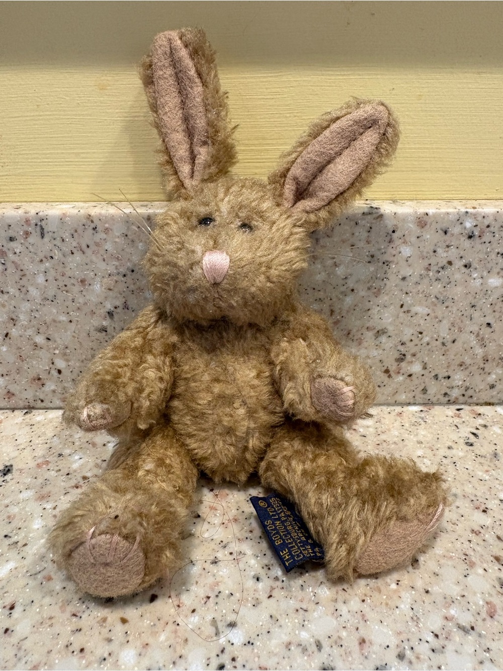 Vintage Jointed Bunny Rabbit From The Boyds Collection LTD, 7” tall